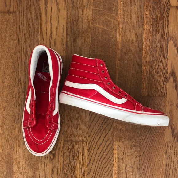 Vans Shoes - Red vans